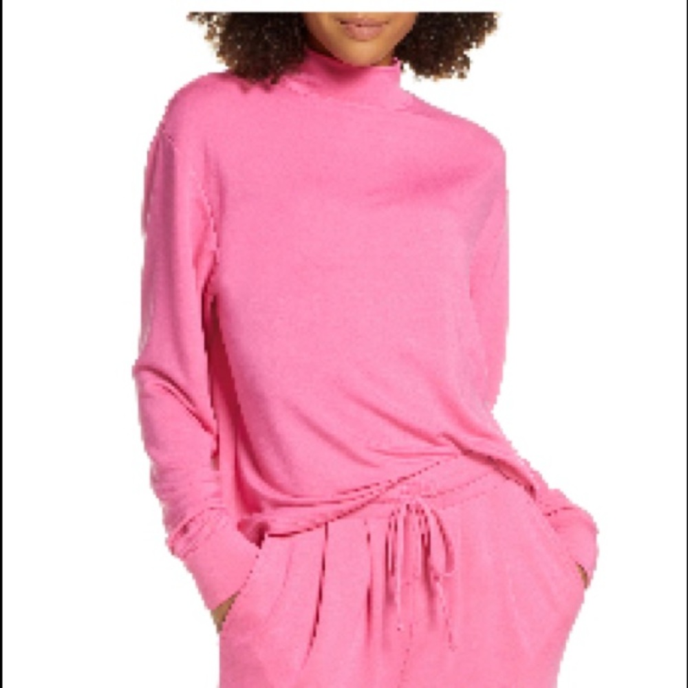 Super soft mock neck top by Something Navy